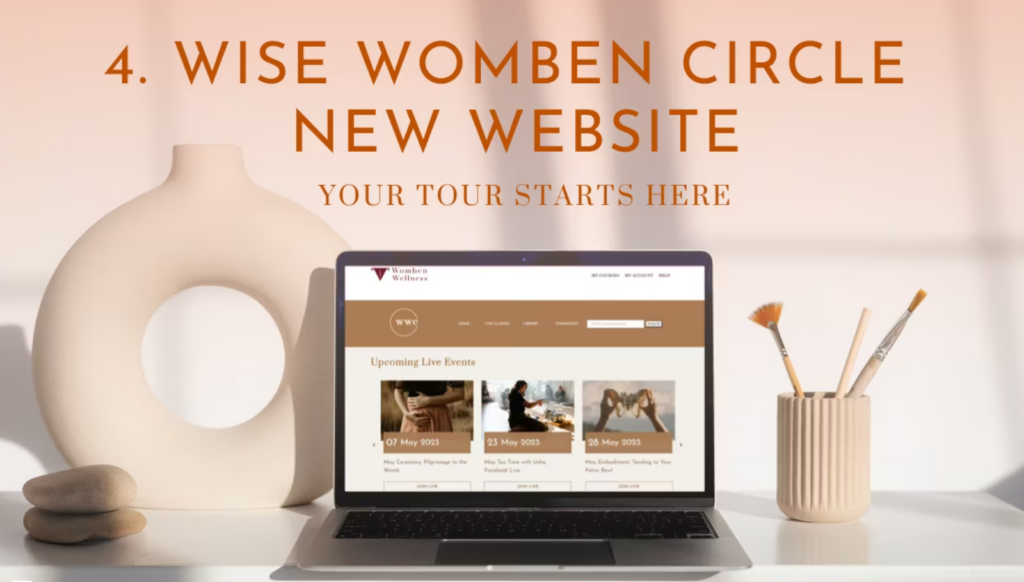 Wise Womben Circle Website Walkthrough